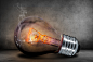 General 4648x3065 broken glass digital art light bulb smoke technology