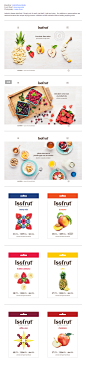 FOOD: Isofrut on Behance