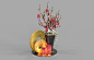 Cherry Blossom Vase (VIP) : Chinese New Year Decoration