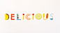 'Delicious' - Hong Kong Airport billboard graphics : Embroidered graphics created for Hong Kong Airport. The word "Delicious" was embroidered in six languages representing the different cuisines offered in the airport food halls. The word is spe