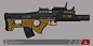 "Sidewinder" Sniper Rifle, Wouter Kroon : Skeletal semi futuristic sniper rifle. <br/>Credit to Torongo for the monopod. <br/>Credit to EagleMalkavian for inspiration.