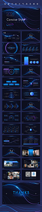 69【动画PPT】蓝紫科技大气商务模板-UI中国用户体验设计平台