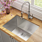 Stainless Steel Kitchen Sink Combination | KrausUSA.com