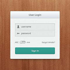 木恋人采集到Web 设计★登录