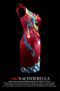 《凤临》凤系列 原创超美中国风手工刺绣新娘装 