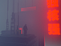 Lost In Shanghai. conceptart china shanghai kitbash3d 2019 astronaut space hologram mp4 abstract surreal fantasy scifi art octane render octanerender octane c4d cinema4d film