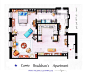 TV-Home-Floor-Plans-16 #手绘PLAN#