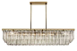 Pentagon Rectangular Chandelier: 