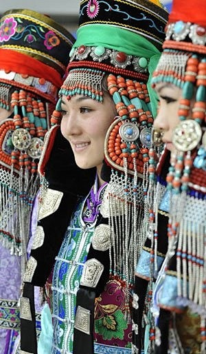 Ethnic Mongolian bri...