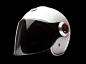 Ruby Helmets - carbon fibre 3/4 with articulated screen