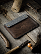 Leather iPad Pro/Air Case and Stand | Wood Brown : This case is made of classic saddle Crazy Horse type leather, it was designed for iPad Pro 10.5 inch / 12.9 inch / 9.7 inch, iPad 2017, iPad Air 2/1 and older iPad versions. 

Apple pencil pocket on the b