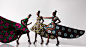 Vlisco Dazzling Graphics artdirection : Art-direction of the campaign Dazzling Graphics together with fashion photographer Fritz Kok!Go figure! A graphic statement of outspoken silhouettes exemplifies the new ‘Dazzling Graphics’ fabric collection from Vli