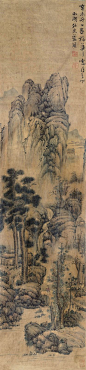 LANDSCAPE -  Lan Ying(1585-1664)  MING DYNASTY