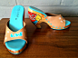 Jimmy Buffett PARROTHEAD Shoes Parrot Head Sandals by elliemayhems