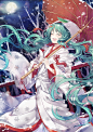 雪初音2013~  （可放大） #初音未来# #二次元#