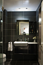 二室一厅76平方米现代简约风格小户型家庭卫生间浴室柜装修效果图