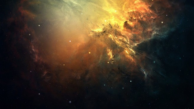 nebulae outer space ...