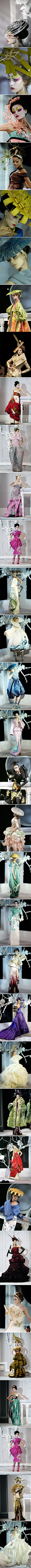 【囤资料】…风格中毒……估计图刷不开颗颗颗颗颗………《Christian Dior Haute Couture Spring 2007》
