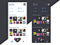 Apple Music App ui .sketch下载 - 爱果果
