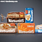 英国面包品牌Warburtons包装设计欣赏