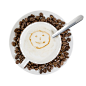 咖啡与咖啡豆37443_美食类_咖啡/巧克力/牛奶_图库壁纸_联盟素材