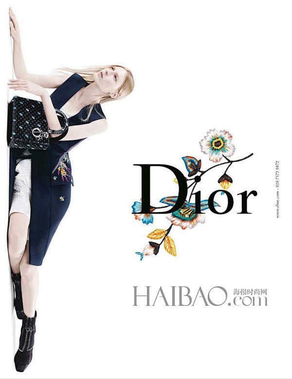 迪奥 (Dior) 2015春夏女装广告...
