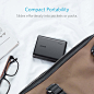 Amazon.com: Anker PowerCore 13000 C (USB-C Input only), Compact 13000mAh 2-Port Ultra Portable Phone Charger, Power Bank with PowerIQ and VoltageBoost Technology, for iPhone, Samsung Galaxy and More: AnkerDirect