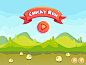 Chicky Run [game app] : Client wanted to create a endless running game, and seek me for help on the overall design. So I came up with the character, executed the graphic, UIUX design and led the art direction for the game.  Have fun!