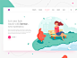 Hair salon - concept landing page