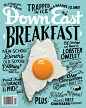 Down East Magazine : Custom lettering for the cover of Down East, February 2016Miroslaw Jurek, Art Director
