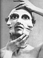 3 Faced mask. Am I the only one freaked out by this?: 