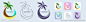 旅游logo设计椰子树
