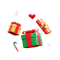 Christmas Giftbox And Candy  礼物 礼盒