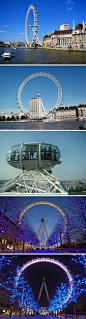 伦敦眼 全称英国航空伦敦眼（The British Airways London Eye）又称千禧之轮是世界上首座、也曾经是世界最大的观景摩天轮。“伦敦眼”是伦敦最吸引游人的观光点，耸立于泰晤士河南畔的贝兰斯区，面向威斯敏斯特宫与大本钟。它是现在世界第三大摩天轮，是伦敦的地标。酷旅图  ：http://www.coollvtu.com
