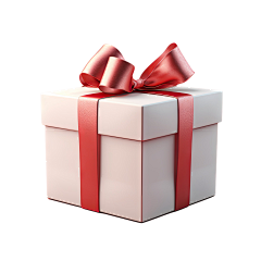 BOOM素材盒采集到圣诞节日礼品盒子礼物蝴蝶礼结促销喜庆春节活动元素PNG免抠素材