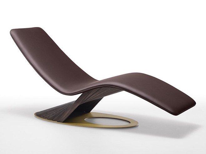 Eco-leather Chaise l...