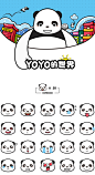 YOYO的世界动物头像表情图标ICON设计分享