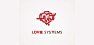 【“爱”的LOGO设计】五十款围绕心形打造的logo，真真正正的爱设计！