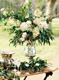 reception flowers: 