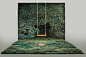 alexandra kehayoglou hand-tufts carpeted pastorial landscapes of sublime realities