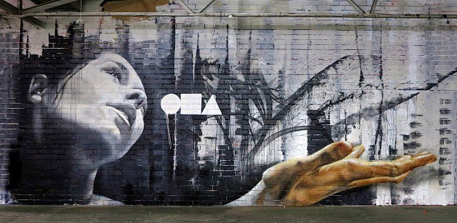 澳大利亚adnate街头艺术作品-设计之...