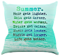 Monika Strigel "Summer XXL" Throw Pillow (16" x 16") contemporary-decorative-pillows