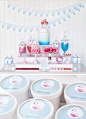 retro-pink-flamingo-dessert-table | Celebrations