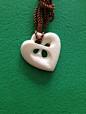 RVShack  - Hand carved Bone necklaces  Wood Carvings - on Etsy. Very sweet small carved heart - nice work.