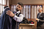 Tailor adjusting suit on dressmakers model in menswear shop by Caia Images on 500px