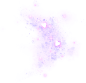 可爱梦幻星星唯美紫色贴纸闪烁荧光png素材发光图片