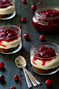 Cranberry Orange Cheesecakes