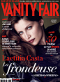 Vanity Fair France December 2013 Laetitia Casta by Luigi & Daniele  Iango #杂志封面# #平面设计# #排版#