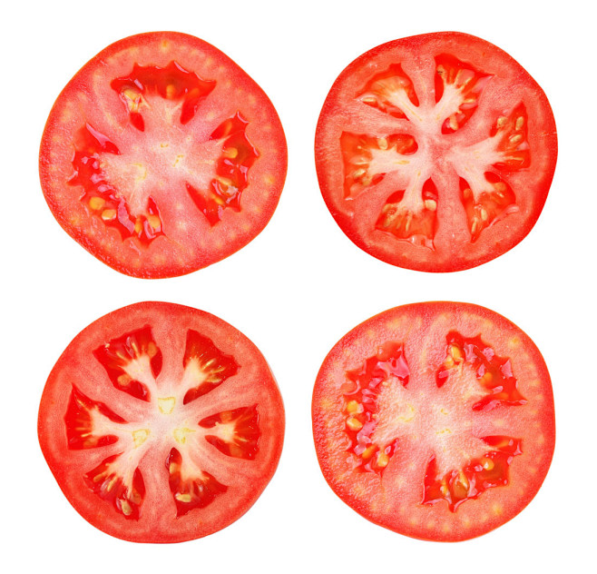 俯视番茄西红柿