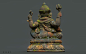 Lord Ganesha Statue., Vijay Singh : Hires is done in Zbrush and textured in Substance Painter.